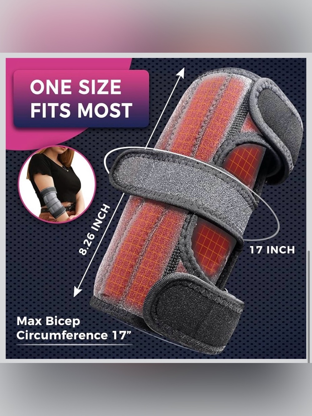 Elbow Heating Pad - Picture 9 of 11